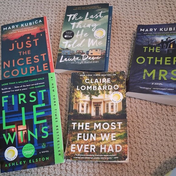 Other - Five Mystery/Thriller Books from Bestselling Authors